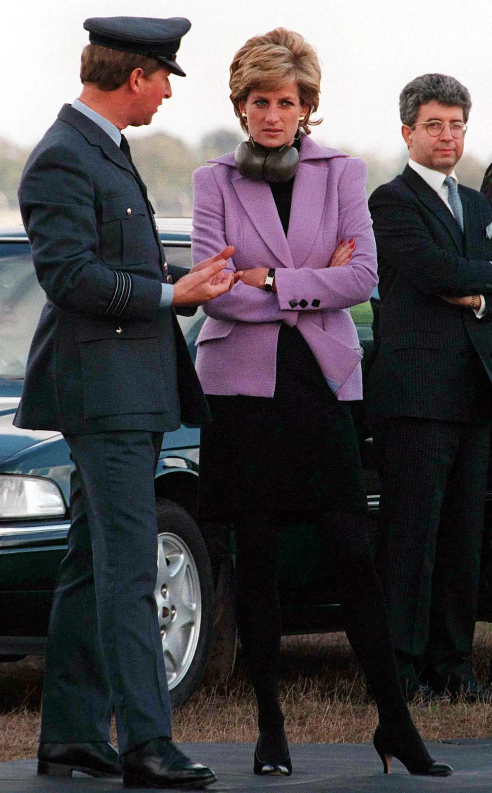 Patrick Jephson and Princess Diana